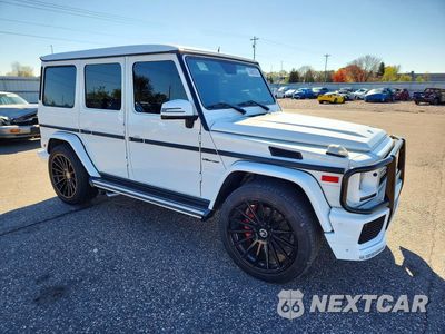 Czwarte zdjęcie samochodu z boku: 2016 MERCEDES-BENZ G 63 AMG VIN:WDCYC7DF7GX255807 - miniatura