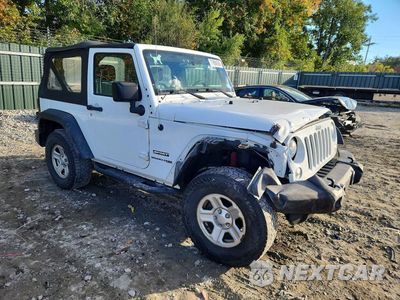 Czwarte zdjęcie samochodu z boku: 2018 JEEP WRANGLER SPORT VIN:1C4AJWAG2JL800122 - miniatura
