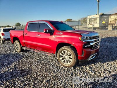 Czwarte zdjęcie samochodu z boku: 2019 CHEVROLET SILVERADO K1500 HIGH COUNTRY VIN:3GCUYHED9KG132466 - miniatura