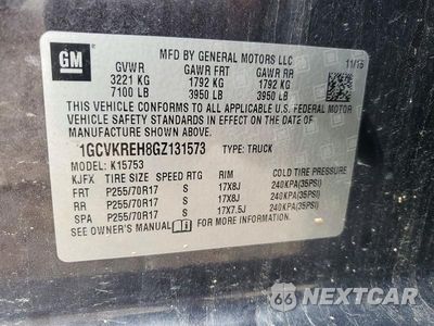 Zdjęcie 12 z 12 samochodu: 2016 CHEVROLET SILVERADO K1500 LT VIN:1GCVKREH8GZ131573 - miniatura
