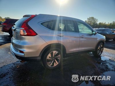 Trzecie zdjęcie samochodu z tyłu: 2016 HONDA CR-V TOURING VIN:5J6RM4H96GL033108 - miniatura