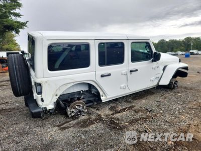 Trzecie zdjęcie samochodu z tyłu: 2024 JEEP WRANGLER SAHARA 4XE VIN:1C4RJXP61RW276897 - miniatura