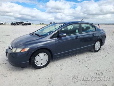 2006 HONDA CIVIC HYBRID JHMFA36296S012869 - główne zdjęcie licytacji z USA - miniatura