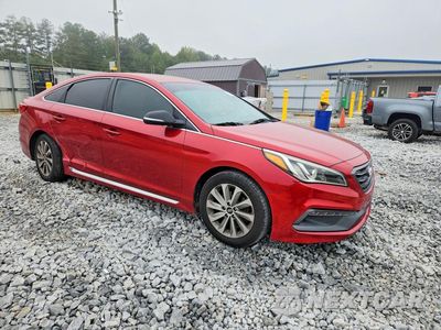 Czwarte zdjęcie samochodu z boku: 2017 HYUNDAI SONATA SPORT VIN:5NPE34AF6HH524291 - miniatura