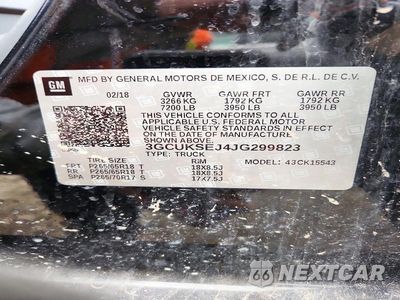 Zdjęcie 12 z 12 samochodu: 2018 CHEVROLET SILVERADO K1500 LTZ VIN:3GCUKSEJ4JG299823 - miniatura