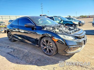 Czwarte zdjęcie samochodu z boku: 2019 HONDA CIVIC SPORT VIN:2HGFC4B87KH301859 - miniatura