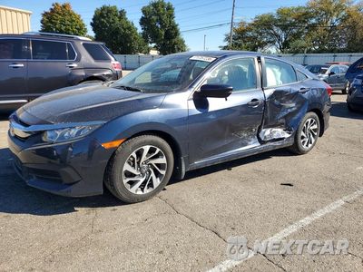 2017 HONDA CIVIC EX 19XFC2F71HE073608 - główne zdjęcie licytacji z USA - miniatura