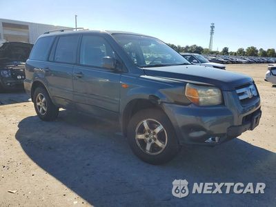 Czwarte zdjęcie samochodu z boku: 2006 HONDA PILOT EX VIN:5FNYF18786B015414 - miniatura