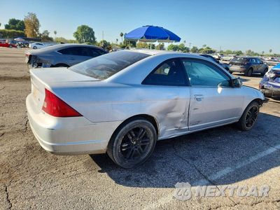 Trzecie zdjęcie samochodu z tyłu: 2002 HONDA CIVIC EX VIN:1HGEM22932L063632 - miniatura