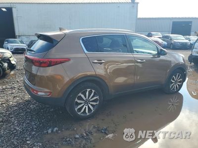 Trzecie zdjęcie samochodu z tyłu: 2017 KIA SPORTAGE EX VIN:KNDPN3ACXH7150372 - miniatura