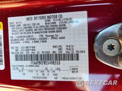 Zdjęcie 12 z 12 samochodu: 2025 FORD MUSTANG GT VIN:1FA6P8CF8S5408553 - miniatura