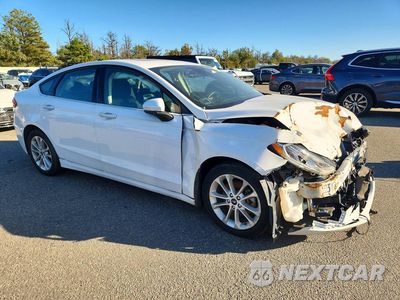 Czwarte zdjęcie samochodu z boku: 2020 FORD FUSION SE VIN:3FA6P0HD1LR135897 - miniatura