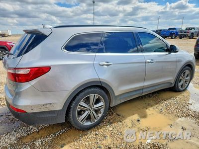 Trzecie zdjęcie samochodu z tyłu: 2013 HYUNDAI SANTA FE LIMITED VIN:KM8SR4HF7DU014700 - miniatura