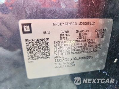 Zdjęcie 13 z 13 samochodu: 2020 CHEVROLET MALIBU LT VIN:1G1ZD5ST0LF004026 - miniatura