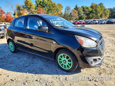 Czwarte zdjęcie samochodu z boku: 2017 MITSUBISHI MIRAGE ES VIN:ML32A3HJ2HH011537 - miniatura