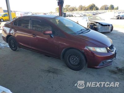 Czwarte zdjęcie samochodu z boku: 2014 HONDA CIVIC LX VIN:19XFB2F55EE215634 - miniatura