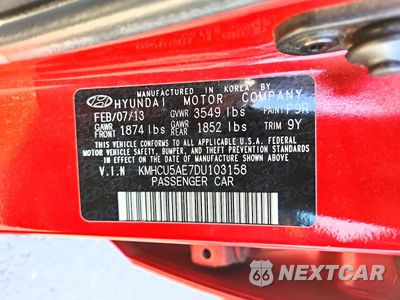 Zdjęcie 12 z 12 samochodu: 2013 HYUNDAI ACCENT SE VIN:KMHCU5AE7DU103158 - miniatura