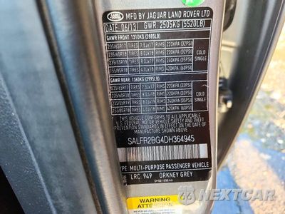Zdjęcie 13 z 13 samochodu: 2013 LAND ROVER LR2 HSE VIN:SALFR2BG4DH364945 - miniatura