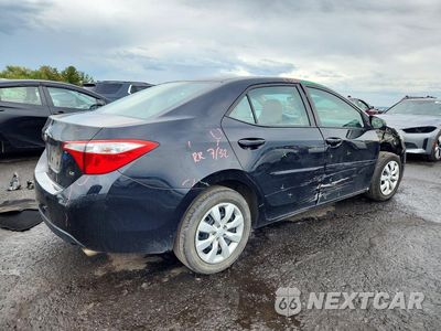 Trzecie zdjęcie samochodu z tyłu: 2015 TOYOTA COROLLA LE VIN:2T1BURHE2FC278494 - miniatura