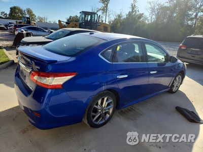 Trzecie zdjęcie samochodu z tyłu: 2014 NISSAN SENTRA SR VIN:3N1AB7AP9EL646671 - miniatura