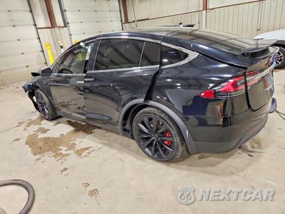 Drugie zdjęcie samochodu z przodu: 2019 TESLA MODEL X VIN:5YJXCBE44KF185705 - miniatura