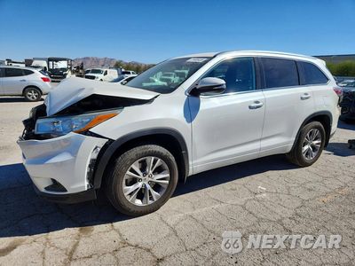2014 TOYOTA HIGHLANDER XLE 5TDJKRFH7ES021903 - główne zdjęcie licytacji z USA - miniatura