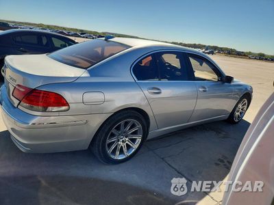 Trzecie zdjęcie samochodu z tyłu: 2006 BMW 750 I VIN:WBAHL835X6DT01647 - miniatura