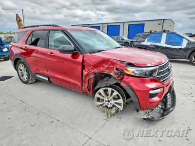 Czwarte zdjęcie samochodu z boku: 2022 FORD EXPLORER XLT VIN:1FMSK7DH3NGB31512 - miniatura
