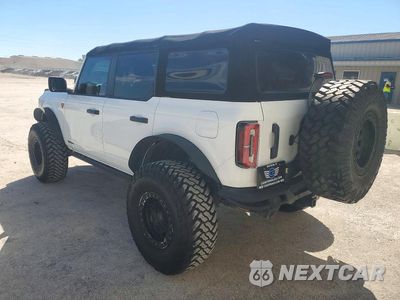 Drugie zdjęcie samochodu z przodu: 2022 FORD BRONCO BASE VIN:1FMEE5DH7NLA85571 - miniatura