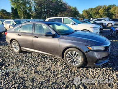 Czwarte zdjęcie samochodu z boku: 2021 HONDA ACCORD HYBRID VIN:1HGCV3F17MA002989 - miniatura