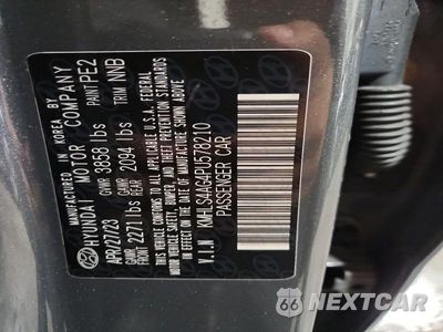 Zdjęcie 12 z 12 samochodu: 2023 HYUNDAI ELANTRA SEL VIN:KMHLS4AG4PU578210 - miniatura