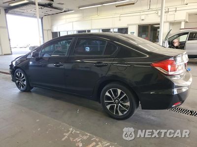Drugie zdjęcie samochodu z przodu: 2013 HONDA CIVIC EX VIN:19XFB2F81DE264810 - miniatura