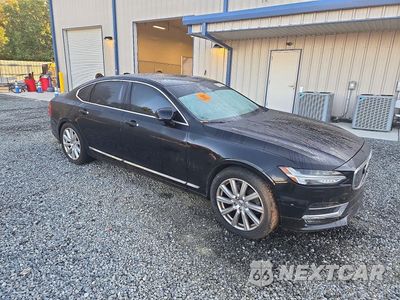 Czwarte zdjęcie samochodu z boku: 2018 VOLVO S90 T6 INSCRIPTION VIN:LVY992ML3JP020354 - miniatura