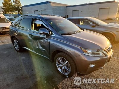 Czwarte zdjęcie samochodu z boku: 2015 LEXUS RX 350 BASE VIN:2T2ZK1BA8FC179217 - miniatura