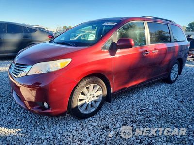 2011 TOYOTA SIENNA XLE 7-PASSENGER 5TDDK3DC6BS016866 - główne zdjęcie licytacji z USA - miniatura