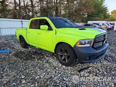 Czwarte zdjęcie samochodu z boku: 2017 RAM 1500 SPORT VIN:1C6RR7MT9HS826928 - miniatura
