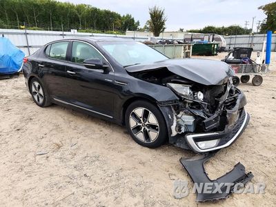 Czwarte zdjęcie samochodu z boku: 2013 KIA OPTIMA HYBRID VIN:KNAGM4AD0D5050088 - miniatura