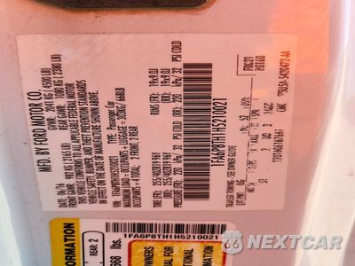 Zdjęcie 13 z 13 samochodu: 2017 FORD MUSTANG VIN:1FA6P8TH1H5210021 - miniatura