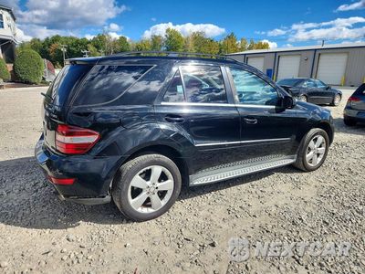 Trzecie zdjęcie samochodu z tyłu: 2010 MERCEDES-BENZ ML 350 4MATIC VIN:4JGBB8GB4AA604683 - miniatura