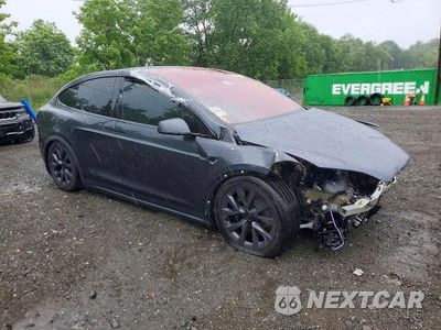 Czwarte zdjęcie samochodu z boku: 2024 TESLA MODEL X VIN:7SAXCDE54RF445506 - miniatura