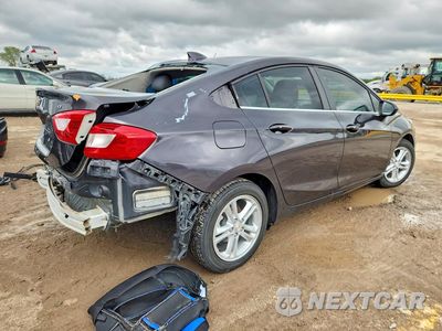 Trzecie zdjęcie samochodu z tyłu: 2017 CHEVROLET CRUZE LT VIN:1G1BE5SM6H7263371 - miniatura