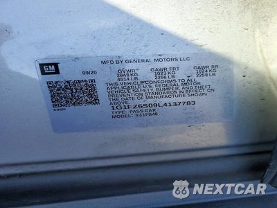 Zdjęcie 13 z 13 samochodu: 2020 CHEVROLET BOLT EV PREMIER VIN:1G1FZ6S09L4137783 - miniatura