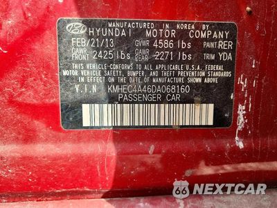 Zdjęcie 12 z 12 samochodu: 2013 HYUNDAI SONATA HYBRID VIN:KMHEC4A46DA068160 - miniatura