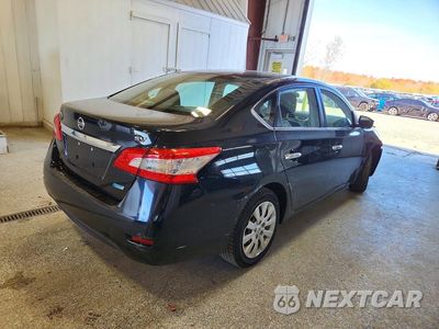 Trzecie zdjęcie samochodu z tyłu: 2013 NISSAN SENTRA S VIN:3N1AB7AP4DL617481 - miniatura