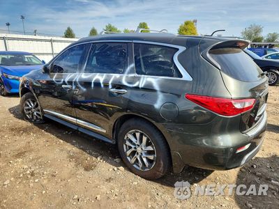 Drugie zdjęcie samochodu z przodu: 2014 INFINITI QX60 BASE VIN:5N1AL0MM8EC549214 - miniatura