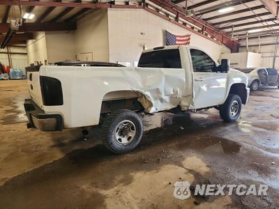 Trzecie zdjęcie samochodu z tyłu: 2008 CHEVROLET SILVERADO K2500 HEAVY DUTY VIN:1GCHK24688E122823 - miniatura