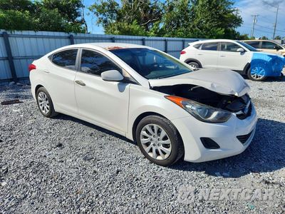 Czwarte zdjęcie samochodu z boku: 2011 HYUNDAI ELANTRA GLS VIN:5NPDH4AE3BH027856 - miniatura