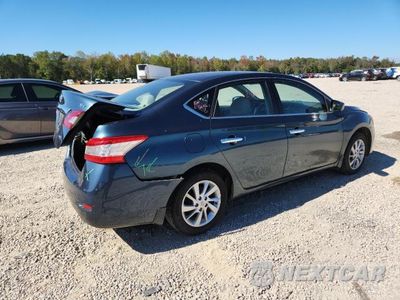 Trzecie zdjęcie samochodu z tyłu: 2014 NISSAN SENTRA SV VIN:3N1AB7AP2EY311657 - miniatura