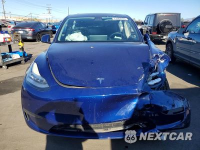 Piąte zdjęcie samochodu w środku: 2021 TESLA MODEL Y VIN:5YJYGDEE9MF148214 - miniatura