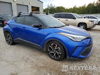 Czwarte zdjęcie samochodu z boku: 2020 TOYOTA C-HR XLE VIN:JTNKHMBX8L1091645 - miniatura